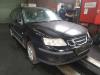 Saab 9-3 Sport Estate 1.9 TiD Samochód złomowany (2005, Czarny)