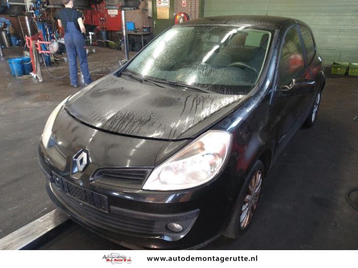 Renault Clio III 1.2 16V 75 Schrottauto (2009, Schwarz)