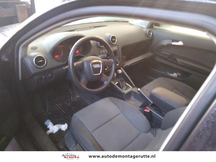 Audi A3 1.9 TDI Vehículo de desguace (2006, Negro)