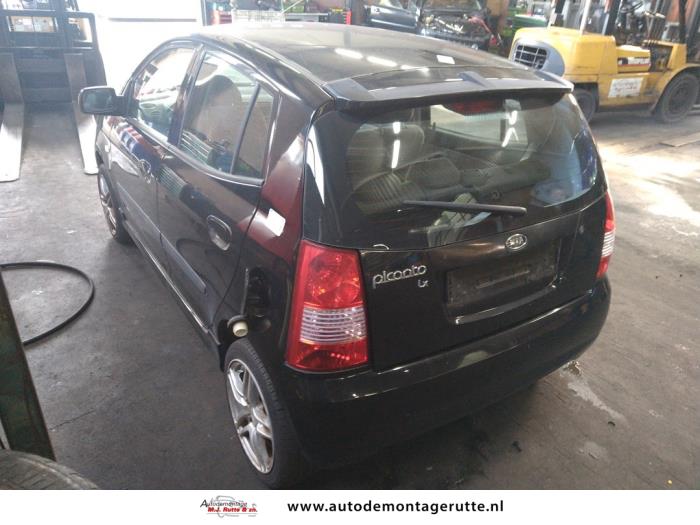 Kia Picanto 1.0 12V Schrottauto (2007, Schwarz)