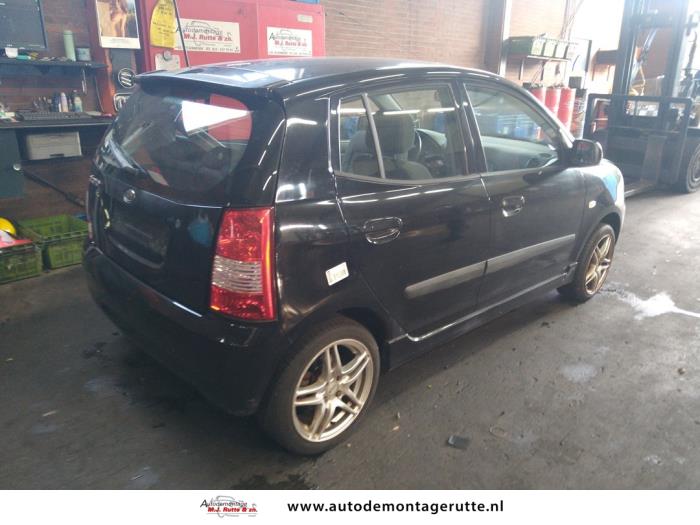 Kia Picanto 1.0 12V Schrottauto (2007, Schwarz)