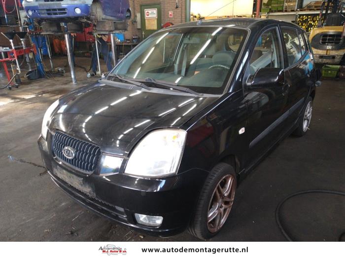 Kia Picanto 1.0 12V Schrottauto (2007, Schwarz)