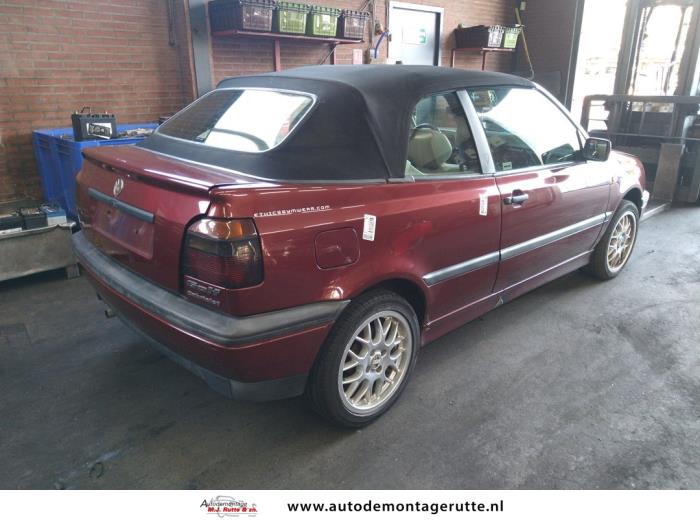 Volkswagen Golf III Cabrio 1.8 Salvage vehicle (1995, Red)