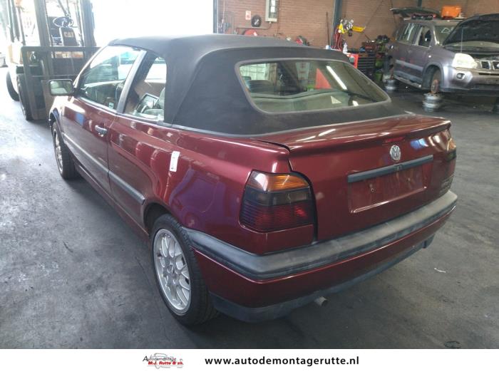 Volkswagen Golf III Cabrio 1.8 Salvage vehicle (1995, Red)