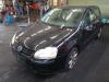 Volkswagen Golf V 1.6 FSI 16V Samochód złomowany (2006, Czarny)
