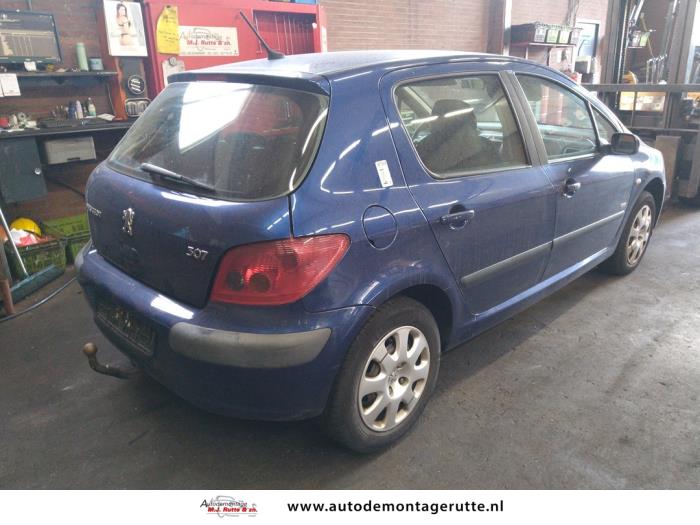 Peugeot 307 1.6 16V Samochód złomowany (2004, Szary)