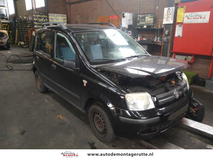 Fiat Panda 1.2 Fire Épave (2008, Noir)