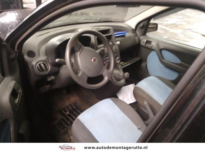 Fiat Panda 1.2 Fire Épave (2008, Noir)