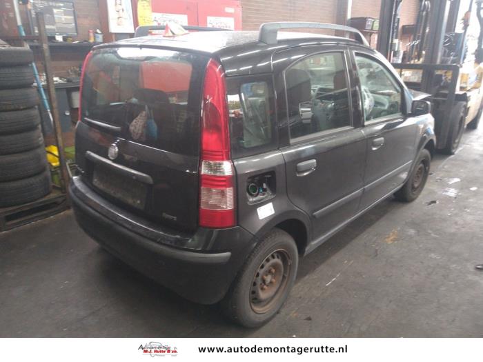Fiat Panda 1.2 Fire Épave (2008, Noir)
