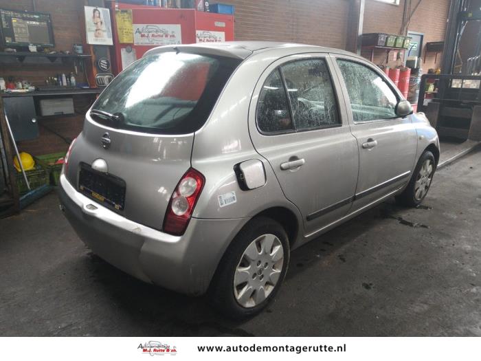 Nissan Micra 1.2 16V Vehículo de desguace (2004, Gris)