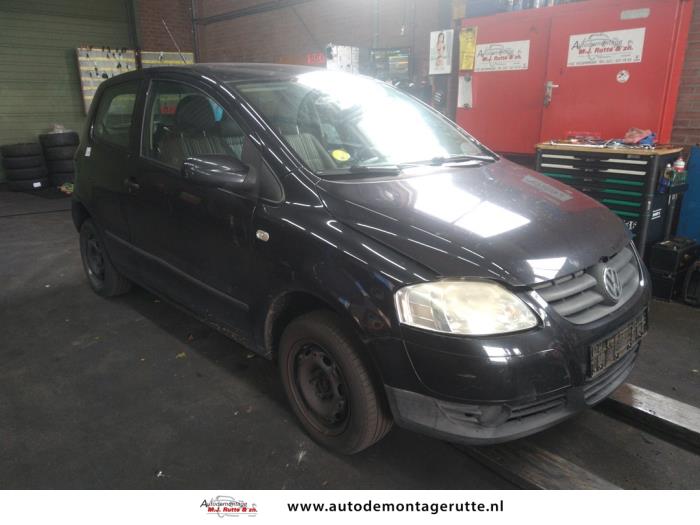 Volkswagen Fox 1.2 Salvage vehicle (2007, Black)