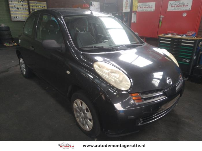 Nissan Micra 1.2 16V Salvage vehicle (2004, Black)