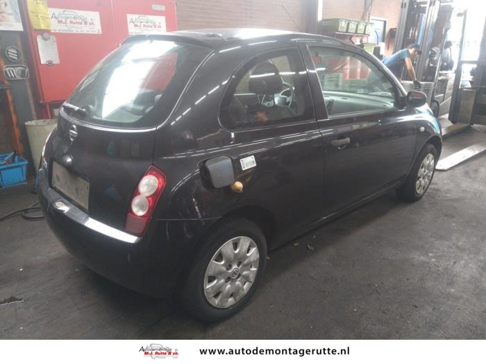 Nissan Micra 1.2 16V Salvage vehicle (2004, Black)