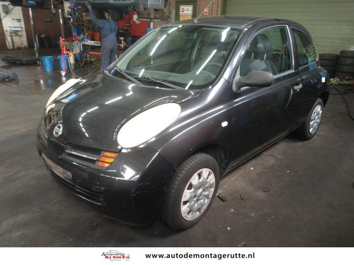 Nissan Micra 1.2 16V Salvage vehicle (2004, Black)