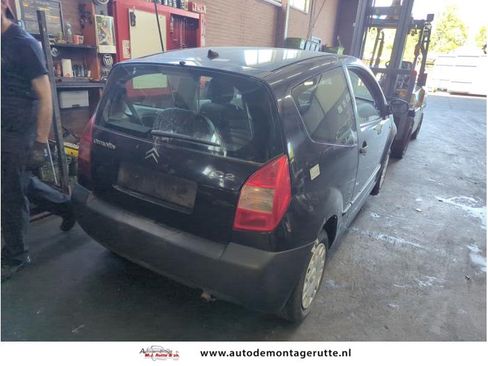 Citroen C2 1.1 Vehículo de desguace (2005, Negro)