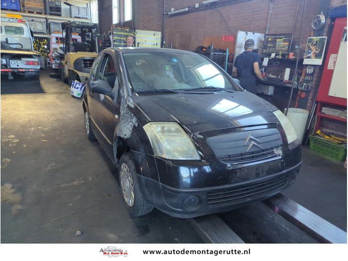 Citroen C2 1.1 Vehículo de desguace (2005, Negro)