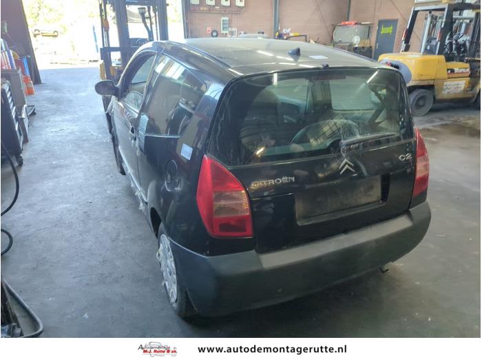 Citroen C2 1.1 Vehículo de desguace (2005, Negro)