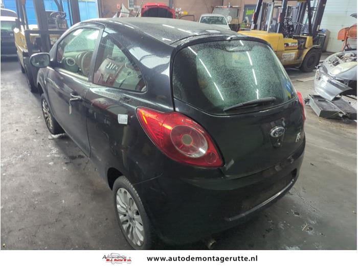 Ford Ka II 1.2 Samochód złomowany (2012, Czarny)