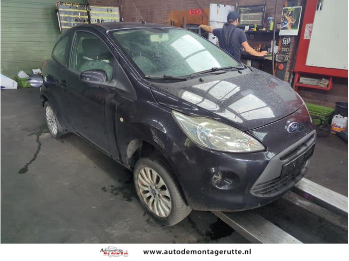 Ford Ka II 1.2 Samochód złomowany (2012, Czarny)