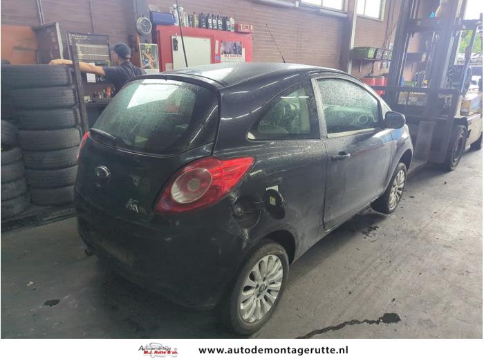 Ford Ka II 1.2 Samochód złomowany (2012, Czarny)