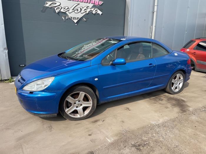 Peugeot 307 CC 2.0 16V Vehículo de desguace (2003, Azul)