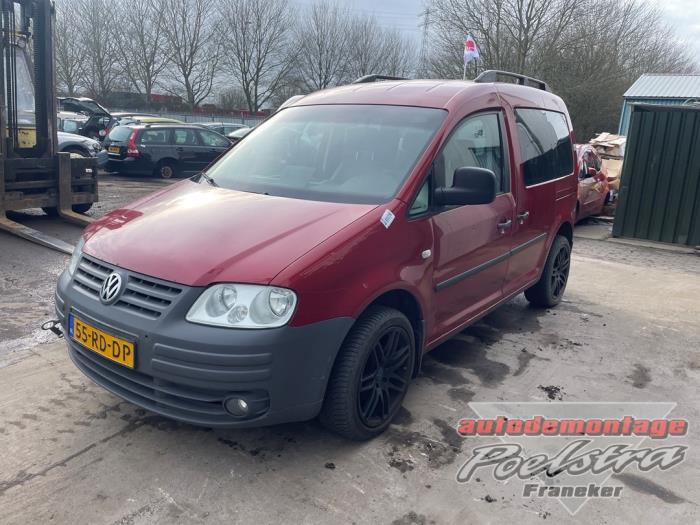 Volkswagen Caddy Combi III 1.9 TDI Schrottauto (2005, Metallic, Rot)