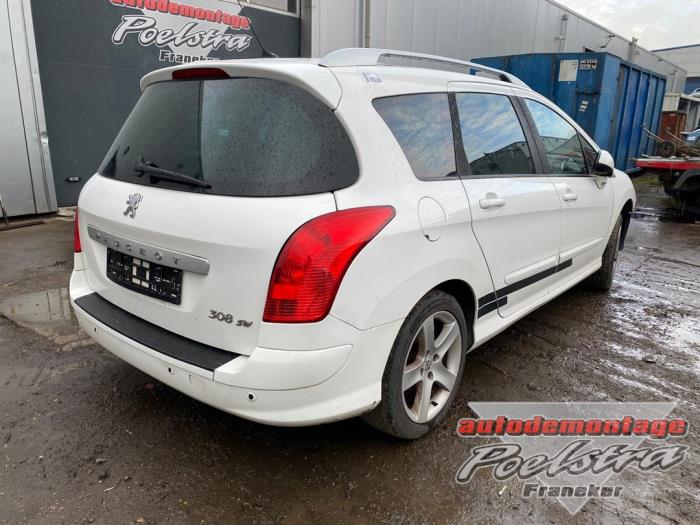 Peugeot 308 SW 1.6 VTI 16V Épave (2008, Blanc)