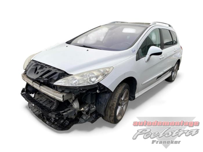 Peugeot 308 SW 1.6 VTI 16V Épave (2008, Blanc)