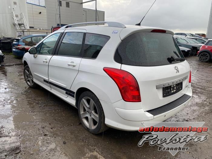 Peugeot 308 SW 1.6 VTI 16V Épave (2008, Blanc)