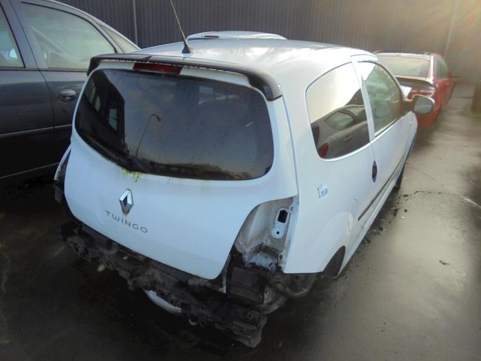 Renault Twingo II 1.5 dCi 90 FAP Épave (2011, Blanc)