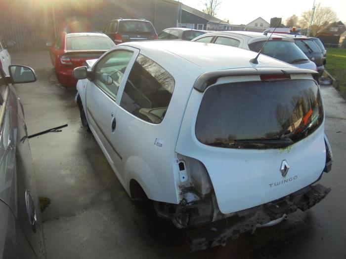 Renault Twingo II 1.5 dCi 90 FAP Épave (2011, Blanc)