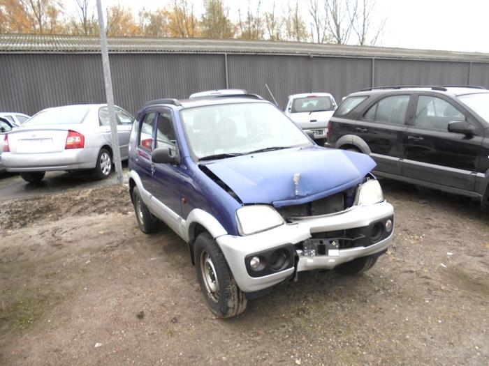 Daihatsu Terios 1.3 16V DVVT 4x2 Épave (2000, Bleu, Gris)