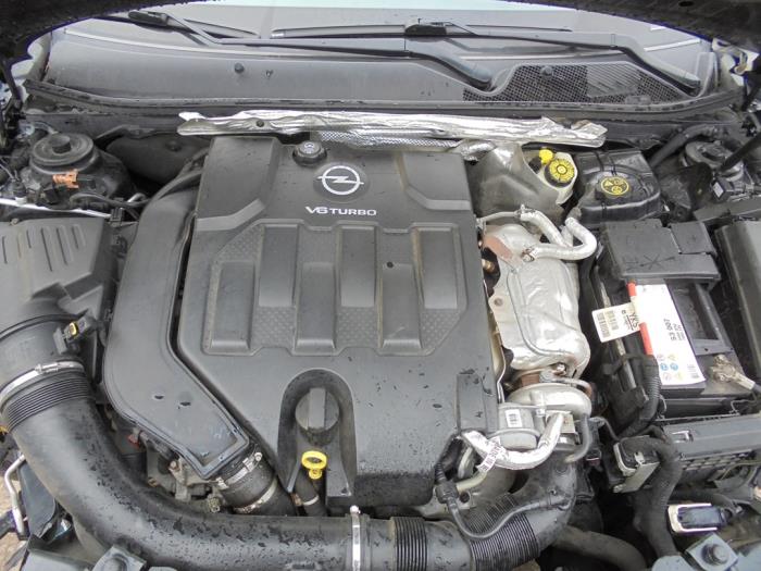 Opel Insignia Mk.I 2.8 VXR V6 Turbo Ecotec 24V 4x4 Salvage vehicle (2013, Black)