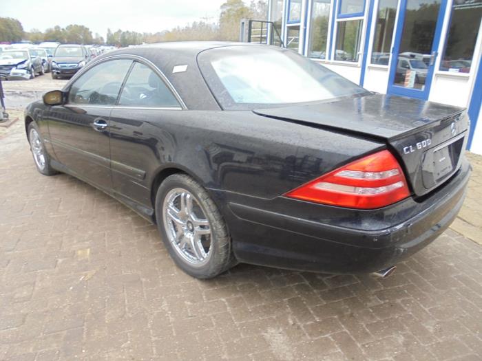 Mercedes CL 5.8 CL-600 V12 36V Épave (2001, Noir)