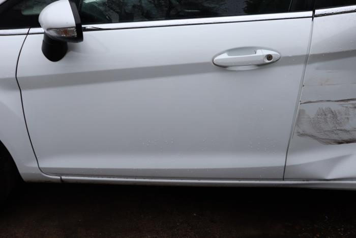 Ford Fiesta 6 1.25 16V Salvage vehicle (2010, White)