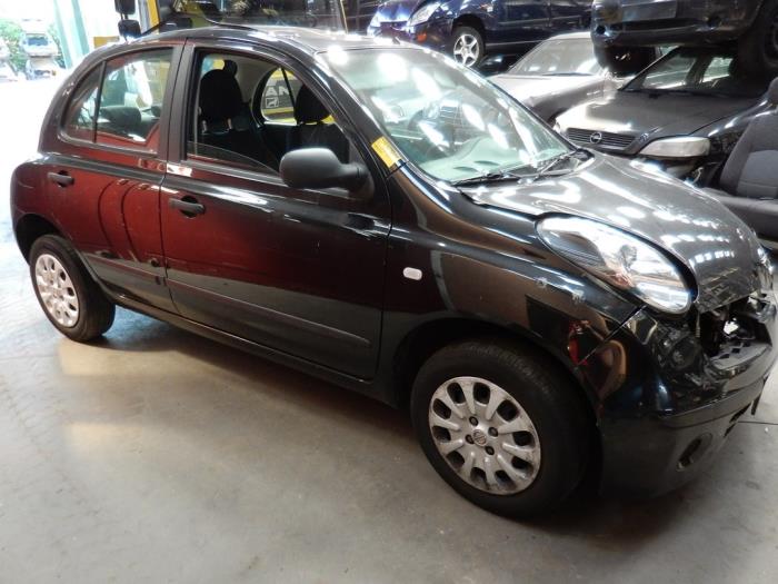 nissan micra 2008 black