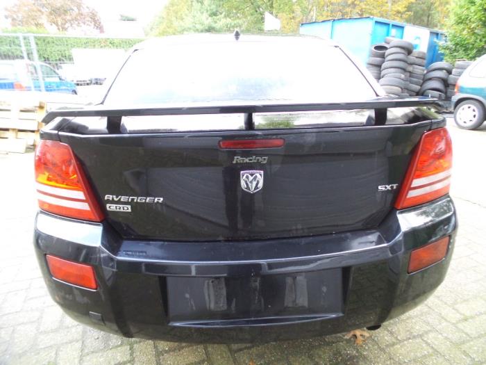 Dodge Avenger 2.0 CRD 16V Samochód złomowany (2009, Czarny)