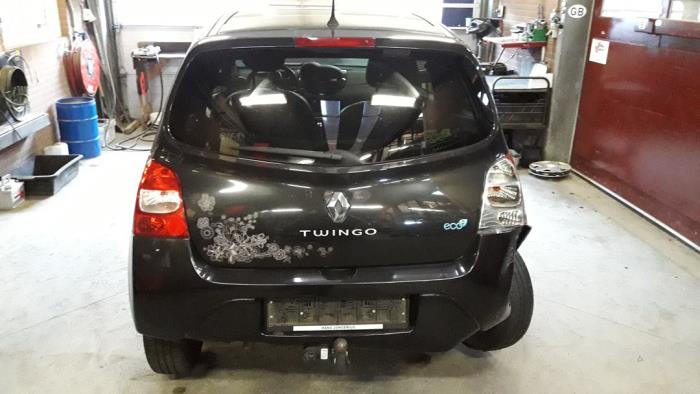 Renault Twingo II 1.2 16V Salvage vehicle (2011, Black)