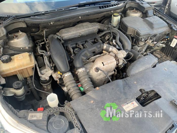 Citroen C5 III Berline 1.6 16V THP 155 Samochód złomowany (2010, Czarny)