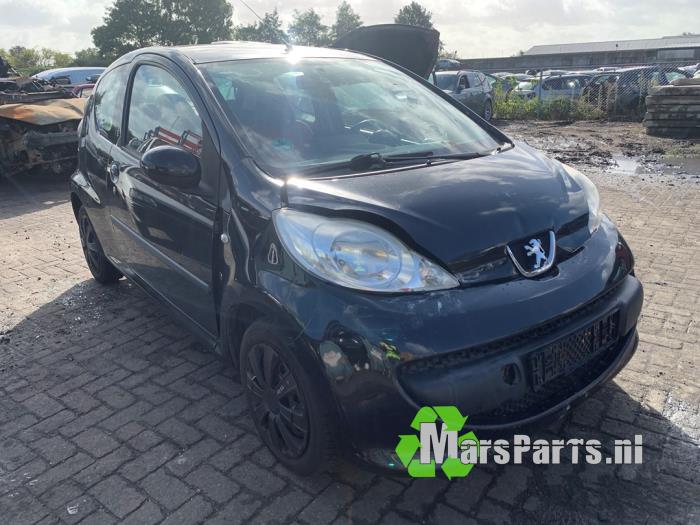 Peugeot 107 1.0 12V Salvage vehicle (2008, Black)