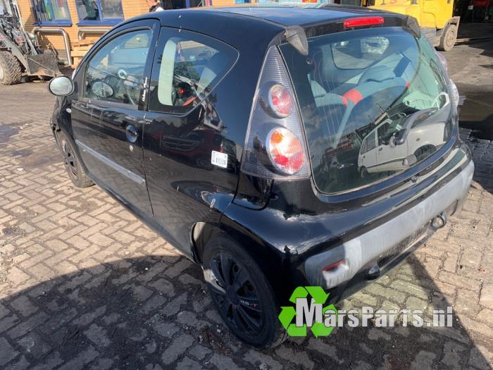 Peugeot 107 1.0 12V Salvage vehicle (2008, Black)
