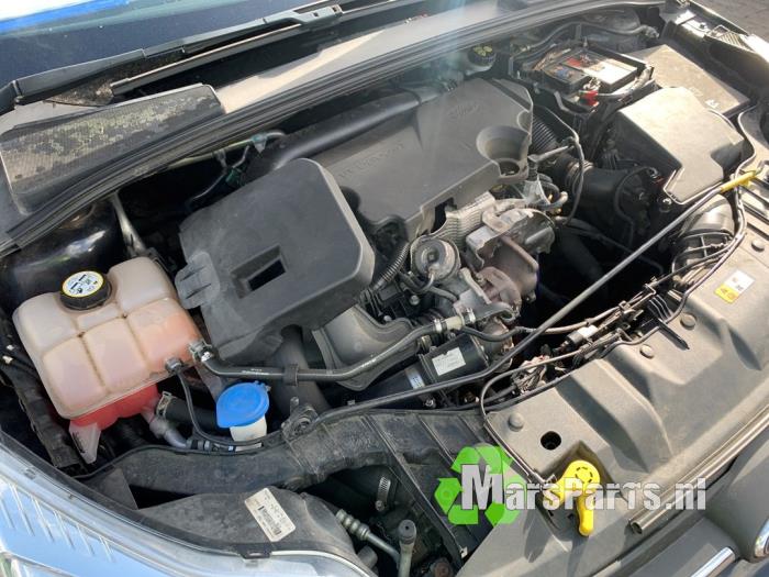 Ford Focus 3 Wagon 1.0 Ti-VCT EcoBoost 12V 125 Salvage vehicle (2013, Black)