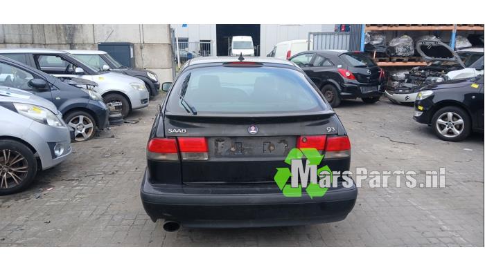 Saab 9-3 I 2.0t 16V Ecopower Samochód złomowany (2002, Czarny)