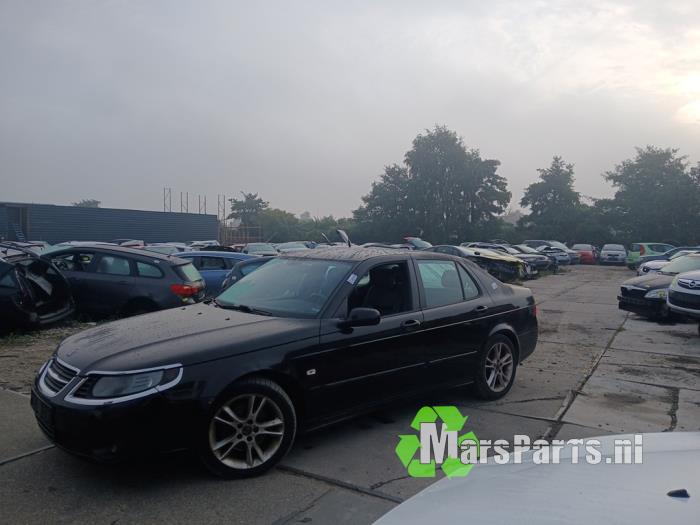 Saab 9-5 2.0t 16V Samochód złomowany (2008, Czarny)