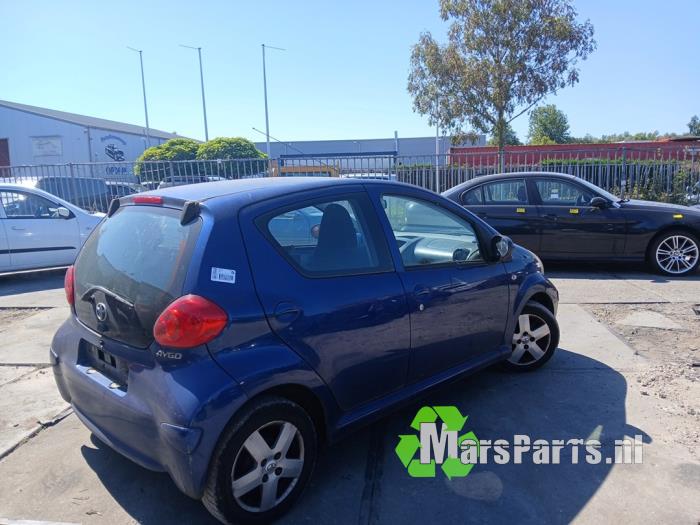 Toyota Aygo 1.0 12V VVT-i Vehículo de desguace (2007, Azul)