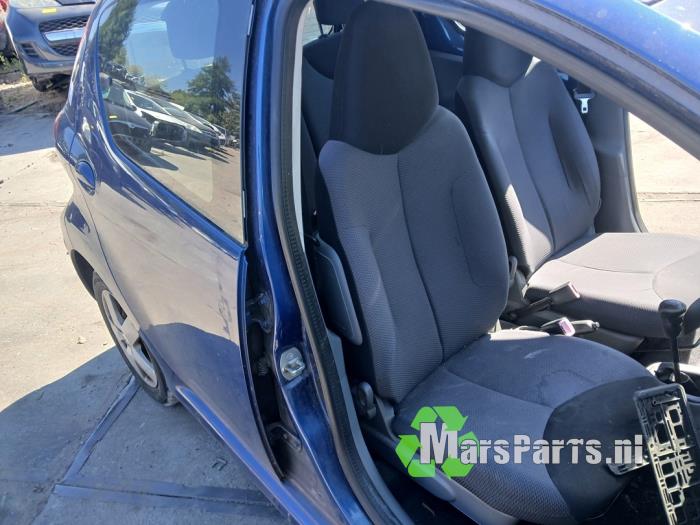 Toyota Aygo 1.0 12V VVT-i Vehículo de desguace (2007, Azul)