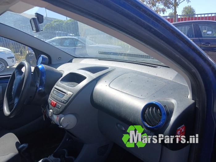 Toyota Aygo 1.0 12V VVT-i Vehículo de desguace (2007, Azul)