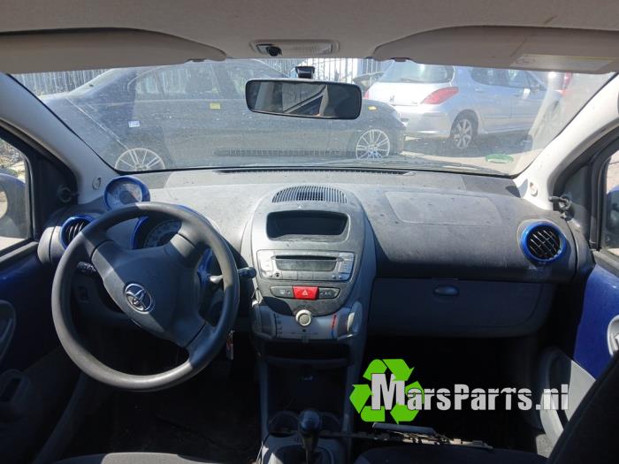 Toyota Aygo 1.0 12V VVT-i Vehículo de desguace (2007, Azul)