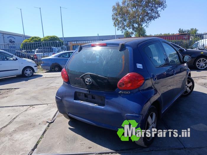 Toyota Aygo 1.0 12V VVT-i Vehículo de desguace (2007, Azul)