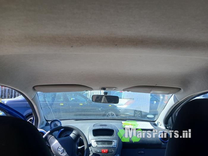 Toyota Aygo 1.0 12V VVT-i Vehículo de desguace (2007, Azul)